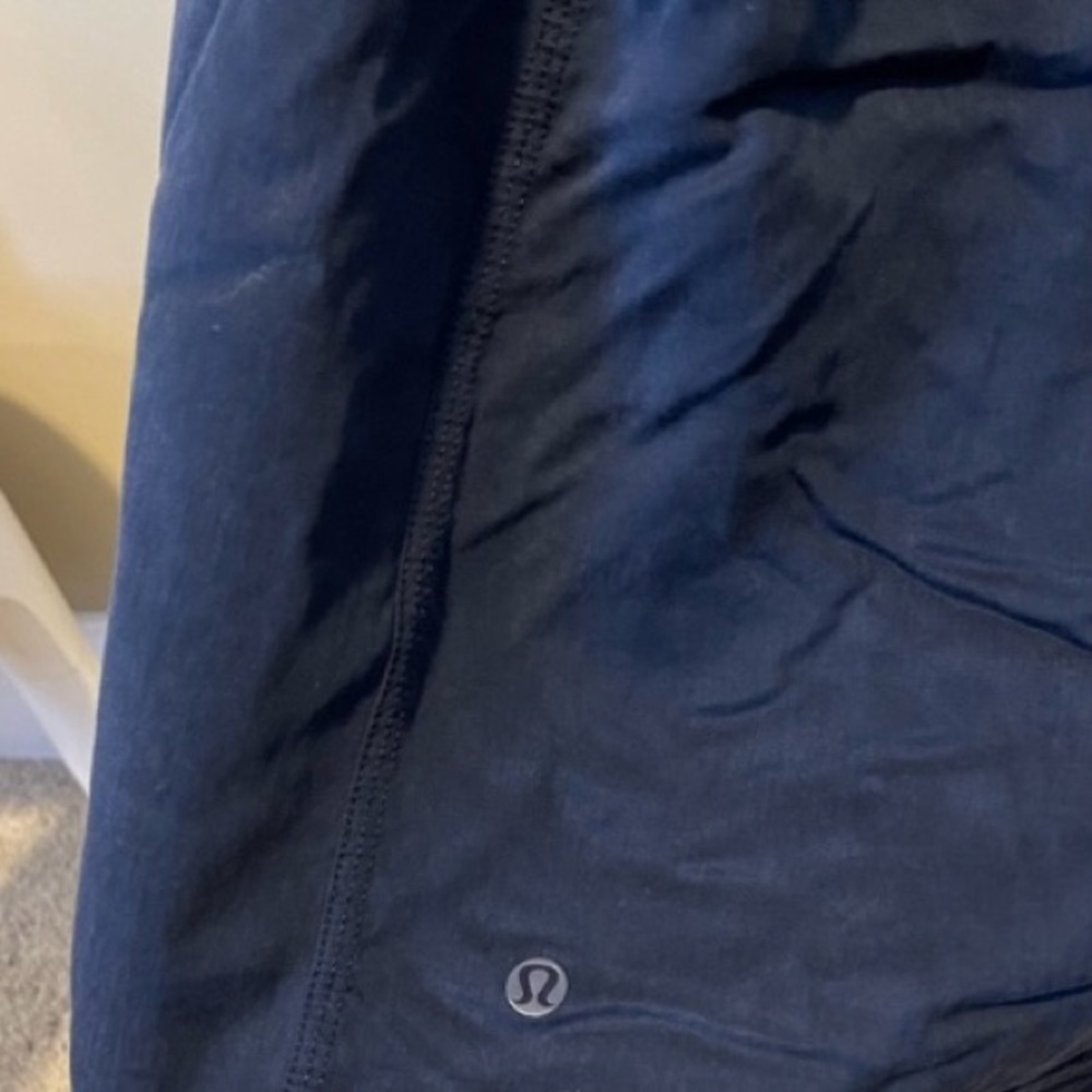 Navy lululemon blissed out jacket